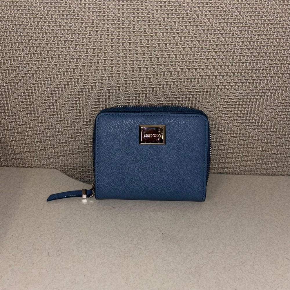 Jimmy Choo Mirose Round Zipper Folding Wallet